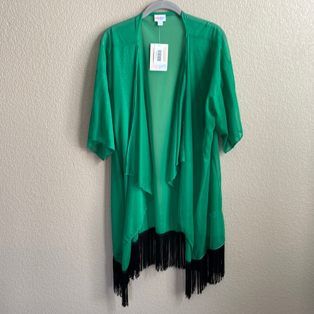 LuLuRoe Monroe overlay shirt